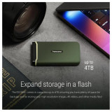 قرص SSD خارجي محمول ترانسيند 2 تيرابايت - ESD380C2TB