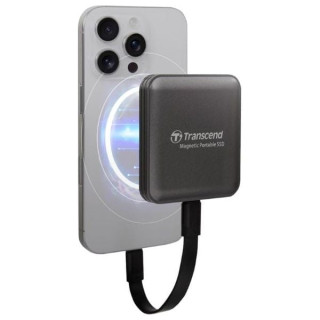 هارد خارجي ترانسيند مغناطيسي - 2 تيرابايت - TS2TESD420C - اسود