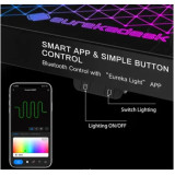 طاولة ألعاب إضاءة ليد ار بي جي - GTG-143-V3