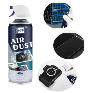 هواء مضغوط نقي - آمنة وقوية - لإزالة الغبار والأوساخ -  GIGA-630-Air-Duster